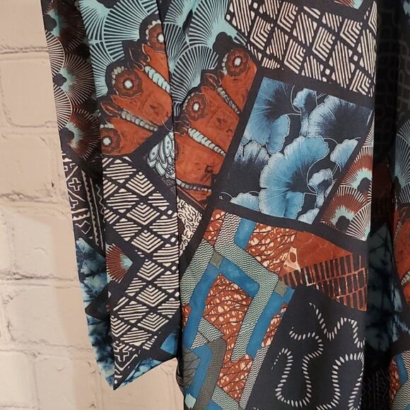 Reclaimed Vintage oversized open kimono size S - Picture 3 of 8